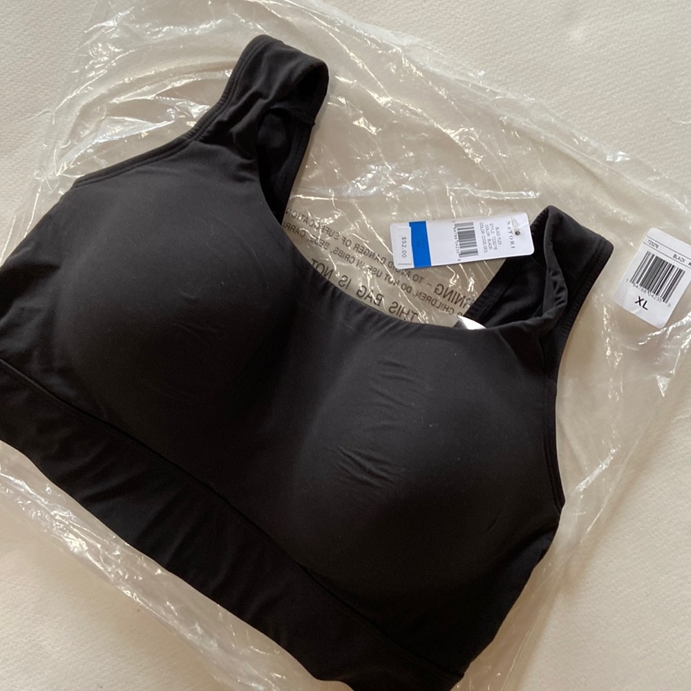 NWT - Natori XL Bliss Flex Sports Bra in Black